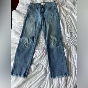 Madewell Lightly Worn “The perfect vintage crop” Jean